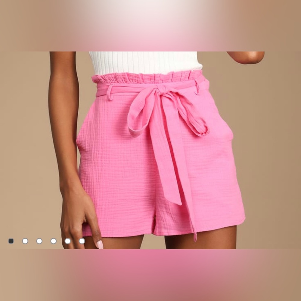 Pink shorts